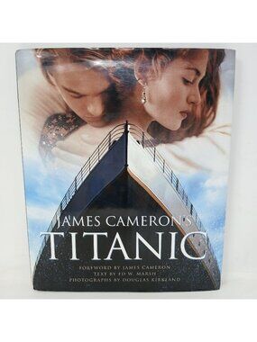 James Camerons Titanic Book Film Behind-The-Scenes Ed W 1997 1st Ed HC DJ #H-8